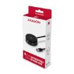 Obrázek AXAGON HUE-P1A, 4x USB 3.2 Gen 1 ROUND hub, micro USB napájecí konektor, kabel USB-A 30cm