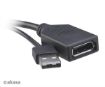 Obrázek AKASA kabel  redukce HDMI na DisplayPort, with USB power cable 4K@60Hz, 25cm