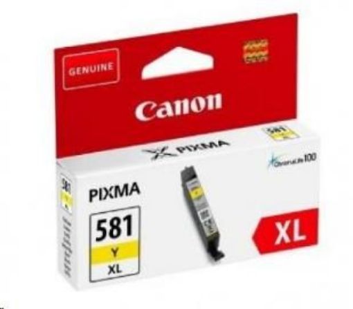 Obrázek Canon CARTRIDGE CLI-581XL žlutá pro PIXMA TS915x, TS815x, TS615x, TS515x, TR8550, TR7550