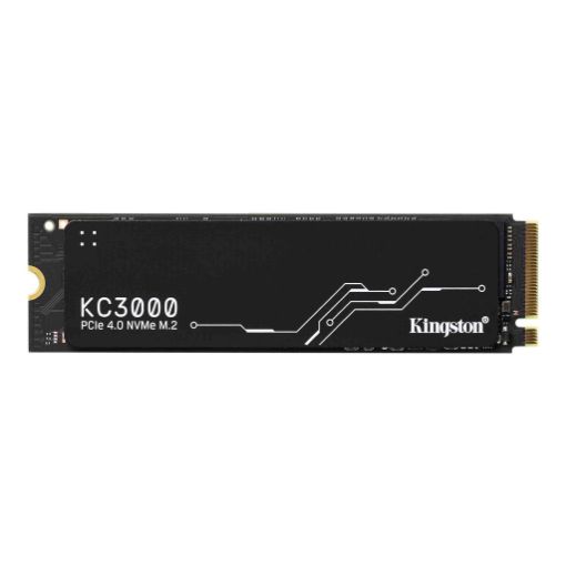 Obrázek Kingston SSD 512GB KC3000 M.2 2280 NVMe™ PCIe Gen 4 (R 7000MB/s; W 3900MB/s)