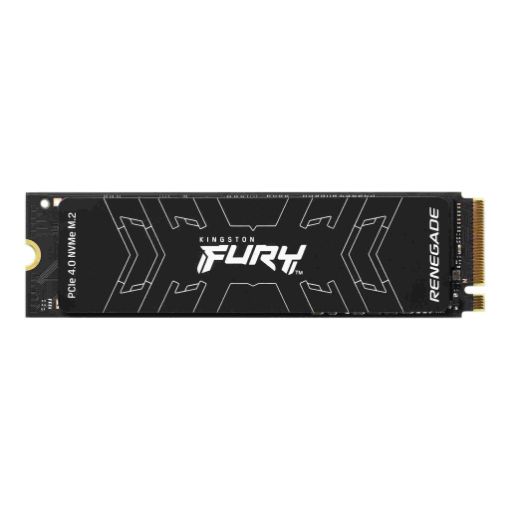 Obrázek Kingston FURY RENEGADE SSD 500GB M.2 2280 NVMe™ PCIe Gen 4 (R 7300MB/s; W 3900MB/s)