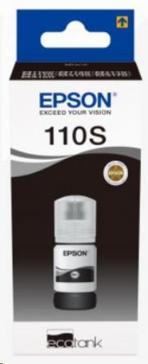 Obrázek EPSON Ink 110S EcoTank Pigment black ink bottle  (2000 stran)