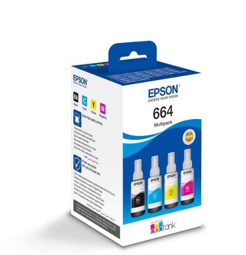 Obrázek EPSON ink 664 EcoTank 4-colour multipack