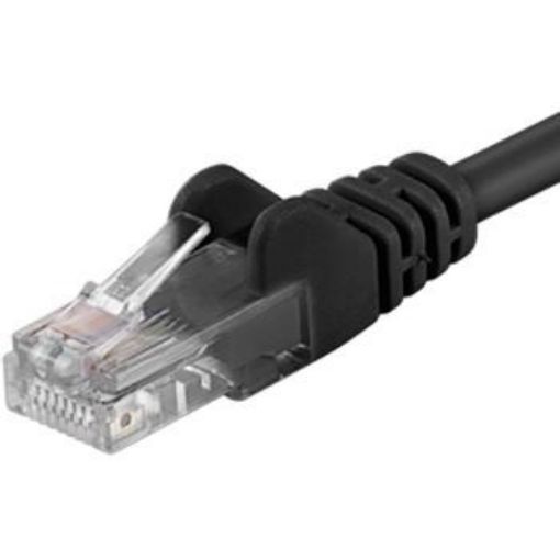 Obrázek PremiumCord Patch kabel UTP RJ45-RJ45 CAT6 3m černá