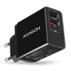 Obrázek AXAGON ACU-QS24, QC & SMART nabíjačka do siete 24W, 2x port USB-A, QC3.0/AFC/FCP + 5V/1,2A