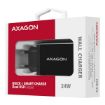 Obrázek AXAGON ACU-QS24, QC & SMART nabíjačka do siete 24W, 2x port USB-A, QC3.0/AFC/FCP + 5V/1,2A