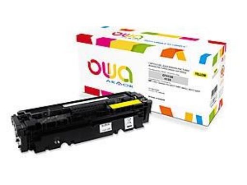 Obrázek OWA Armor toner pro HP Color Laserjet Pro M377 MFP, M452, M477 MFP, 5000 stran, CF412X, žlutá/yellow