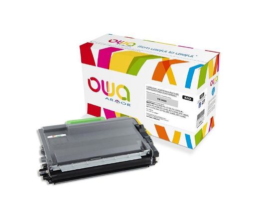 Obrázek OWA Armor toner pro BROTHER HL L5000, L5100, L5200, L6250,L6300,L6400,DCP L5500,8000 Stran,TN3480,černá/black (TN-3480)