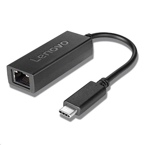 Obrázek LENOVO adaptér USB-C >>> Ethernet RJ-45