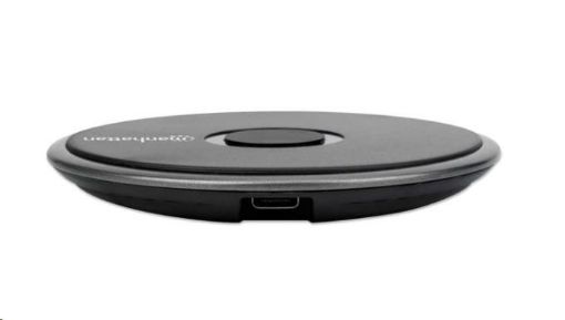 Obrázek MANHATTAN nabíjecí podložka, Fast-Wireless Charging Pad – 10 W