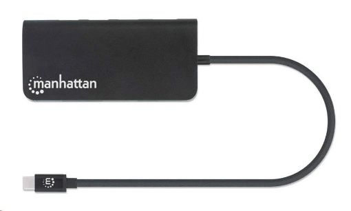 Obrázek MANHATTAN Adapter SuperSpeed USB-C Male na HDMI Female, černá