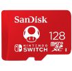 Obrázek SanDisk MicroSDXC karta 128GB for Nintendo Switch (R:100/W:90 MB/s, UHS-I, V30,U3, C10, A1) licensed Product,Super Mario