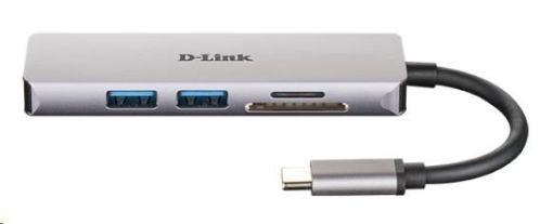 Obrázek D-Link DUB-M530 5-in-1 USB-C Hub with HDMI and SD/microSD Card Reader