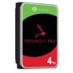 Obrázek SEAGATE HDD 4TB IRONWOLF PRO (NAS), 3.5", SATAIII, 7200 RPM, Cache 128MB