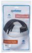 Obrázek MANHATTAN kabel DVI-D Dual Link Male to DVI-D Dual Link Male, Black, 1.8 m