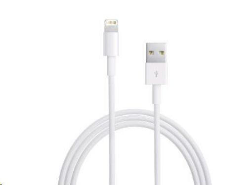 Obrázek APPLE USB kabel s konektorem Lightning (0,5m)