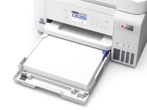 Obrázek EPSON tiskárna ink EcoTank L6276, 3v1, A4, 1200x4800dpi, 33ppm, USB, Wi-Fi, LAN, bílá