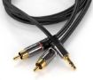 Obrázek PREMIUMCORD kabel, Jack 3.5mm-2xCINCH M/M 3m