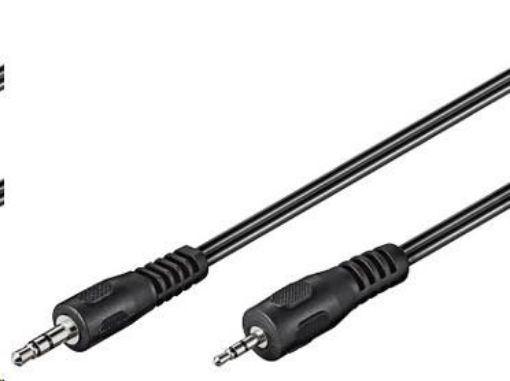 Obrázek PREMIUMCORD Kabel audio Jack 3.5mm - Jack 2.5mm 2m (M/M, stereo)