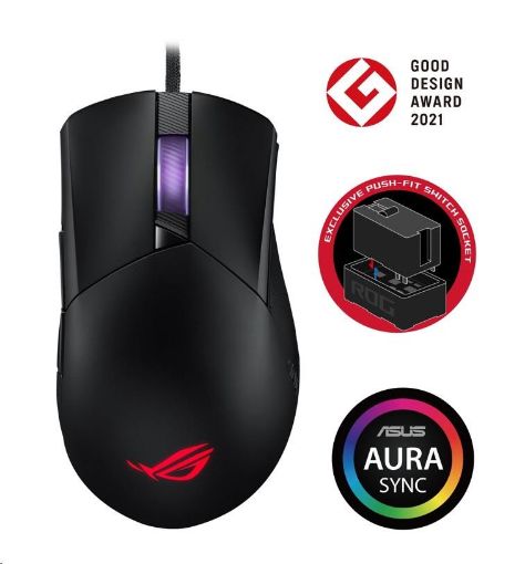 Obrázek ASUS myš ROG GLADIUS III (P514), USB, černá