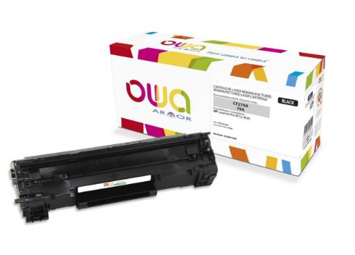 Obrázek OWA Armor toner pro HP Laserjet Pro M12, M26, 1000 stran, CF279A, černá/black