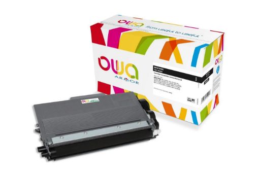 Obrázek OWA Armor toner pro BROTHER HL-L5000, L5100, L5200, L6250, L6300, L6400, DCP-L5500, L6, 3000 Stran, TN-3430, černá/black