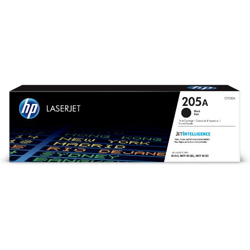 Obrázek HP 205A Black Original LaserJet Toner Cartridge (1,100 pages)