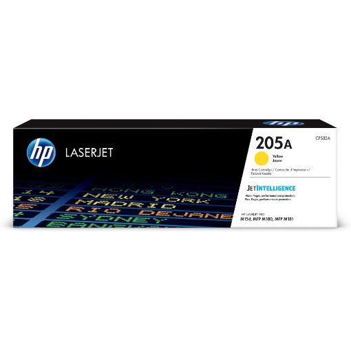 Obrázek HP 205A Yellow Original LaserJet Toner Cartridge (900 pages)