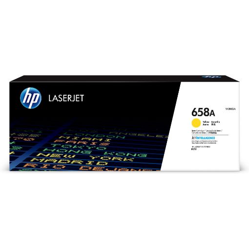 Obrázek HP 658A Yellow LaserJet Toner Cartridge (6,000 pages)