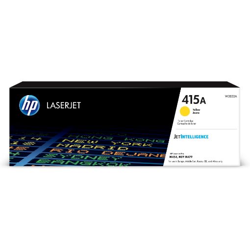 Obrázek HP 415A Yellow LaserJet Toner Cartridge (2,100 pages)