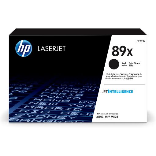 Obrázek HP 89X Black LaserJet Toner Cartridge (10,000 pages)