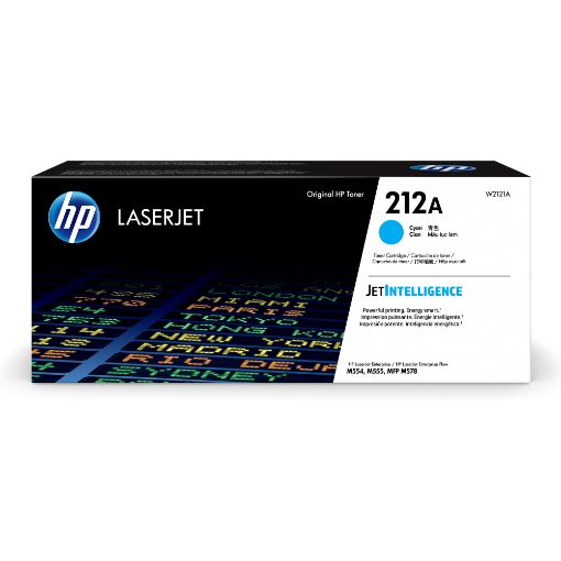 Obrázek HP 212A Cyan Original LaserJet Toner Cartridge (4,500 pages)