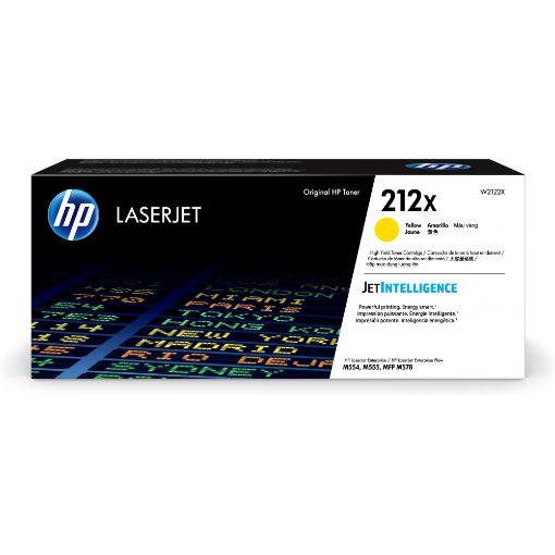 Obrázek HP 212X High Yield Yellow Original LaserJet Toner Cartridge (10,000 pages)
