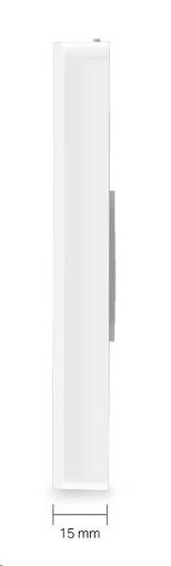 Obrázek TP-Link EAP615-Wall OMADA WiFi6 AP (AX1800,2,4GHz/5GHz,4xGbELAN,1xPoE-in,1xPoE-out,13W)