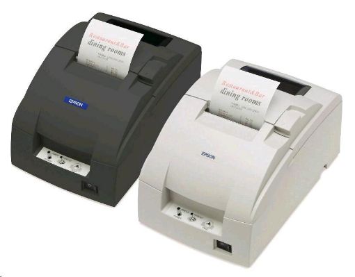 Obrázek EPSON TM-U220B-007, serial, bílá, řezačka se zdrojem