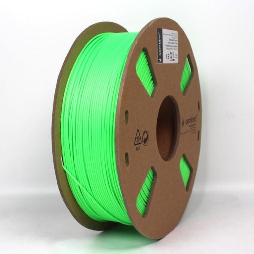 Obrázek GEMBIRD Tisková struna (filament) ABS, 1,75mm, 1kg, fluorescentní, zelená