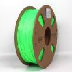 Obrázek GEMBIRD Tisková struna (filament) PLA, 1,75mm, 1kg, fluorescentní, zelená