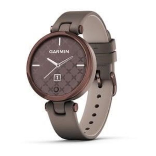 Obrázek Garmin hodinky Lily Classic Dark Bronze/Paloma Leather Band