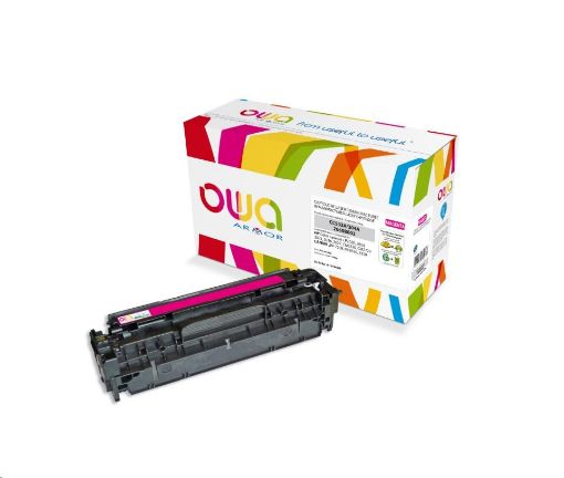 Obrázek OWA Armor toner magenta 2800 stran CANON (CRG-718M) / HP (CC533A)