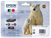 Obrázek EPSON ink čer+bar "Lední medvěd" CLARIA Premium 26 - multipack (CMYK)