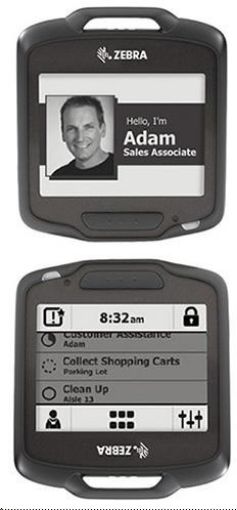 Obrázek Zebra SB1, 2D, Wi-Fi, E-Ink, PTT, black