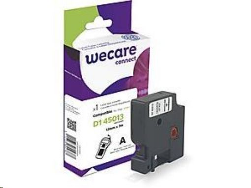 Obrázek WECARE ARMOR páska pro DYMO S0720530, bílá/průhledná, 12mm x 7m