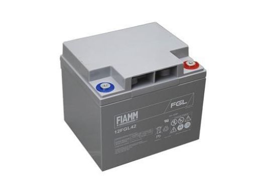 Obrázek Baterie - Fiamm 12 FGL42 (12V/42Ah - M6) životnost 10let