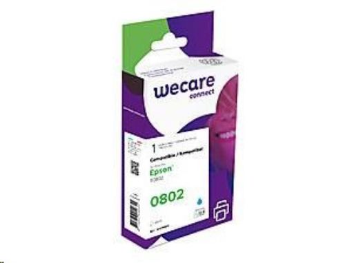 Obrázek WECARE ARMOR cartridge pro Epson Stylus Photo R265, R360, RX560, RX585, RX685 (C13T08024011), modrá/cyan, 9,5ml, 350str