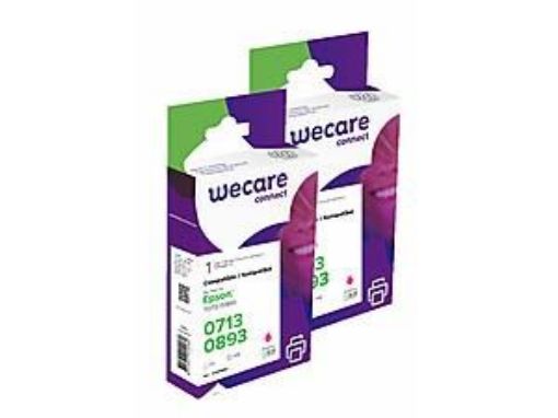 Obrázek WECARE Armor cartridge pro EPSON Stylus D78/ DX4000 (T071340), sada červená, 2x9ml