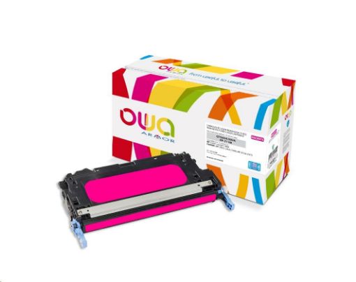 Obrázek OWA Armor toner pro HP Color Laserjet 3800, 8000 Stran, Q7583A JUMBO, červená/magenta