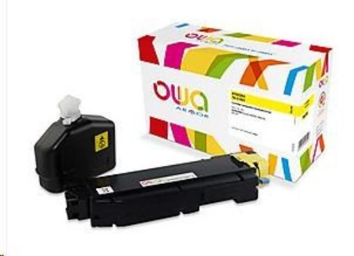 Obrázek OWA Armor toner pro KYOCERA ECOSYS M6030, M6530, P6130, 5000 Stran, TK5140Y žlutá/yellow