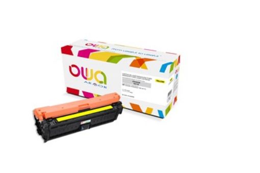 Obrázek OWA Armor toner pro HP Laserjet Ese 700 M775, 16000 Stran, CE342A, žlutá/yellow