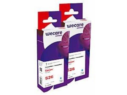 Obrázek WECARE Armor cartridge pro CANON iP4850 (CLI526C), sada modrá, 2x10,5ml