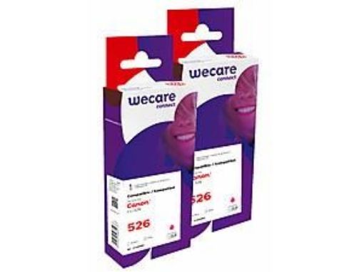 Obrázek WECARE Armor cartridge pro CANON iP4850 (CLI526M), sada červená, 2x10,5ml